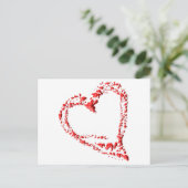 Herz Briefkaart (Staand voorkant)