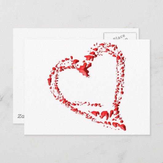 Herz Briefkaart (Voorkant / Achterkant)