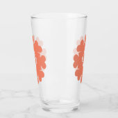 Herz & Heart & Herzen Hearts retro 70er Glas (Links)