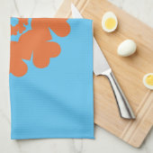 Herz ♥ Heart ♥ Herzen ♥ Hearts retro 70ies 70er Theedoek (Quarter Fold)