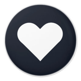 Herz ♥ Heart ♥ Herzen ♥ Hearts retro Keramische Knop