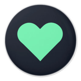 Herz ♥ Heart ♥ Herzen ♥ Hearts retro Keramische Knop