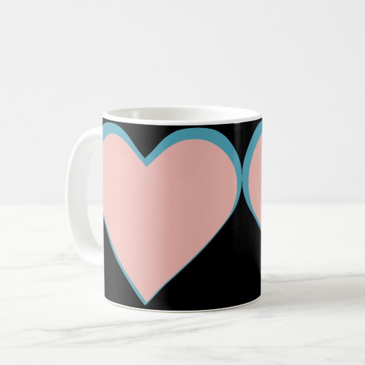 Herz ♥ Heart Koffiemok (Voorkant links)