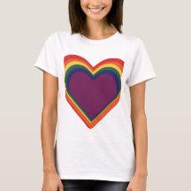 Herz Heart - Rainbow Colors - Regenbogenfarben