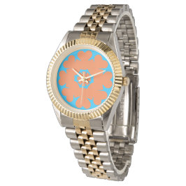 Herz ♥ Heart – Sun Star flower Horloge
