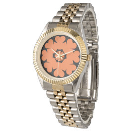 Herz ♥ Heart – Sun Star flower Horloge