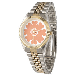 Herz ♥ Heart – Sun Star flower Horloge