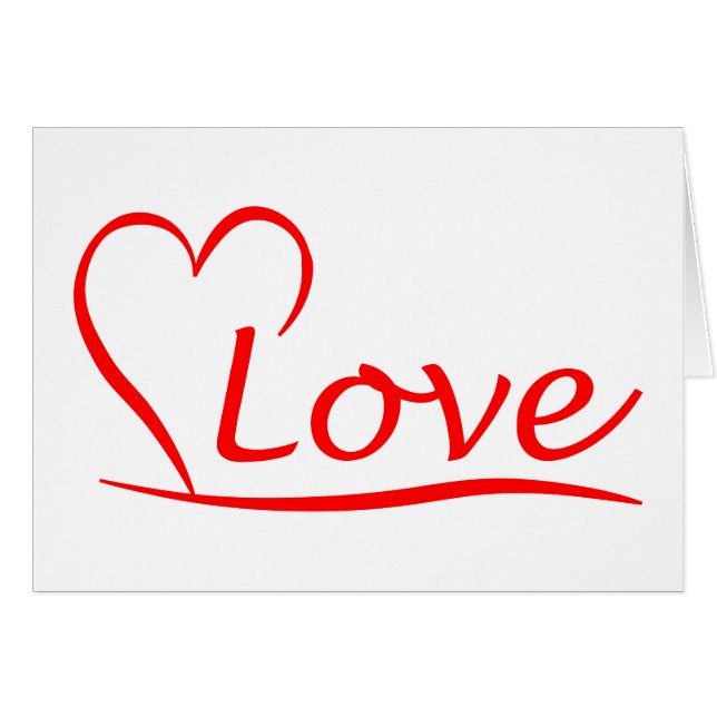 Herz mit Liebe (Voorkant Horizontaal)