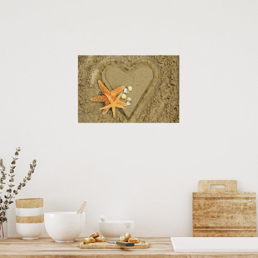 Herz Poster (Keuken)