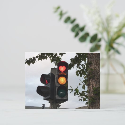 Herzampel Briefkaart (Staand voorkant)