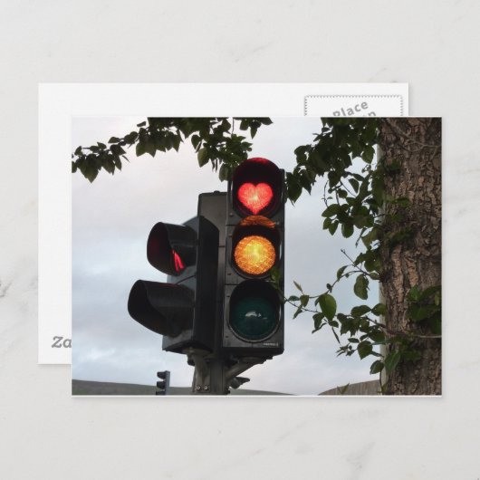 Herzampel Briefkaart (Voorkant / Achterkant)