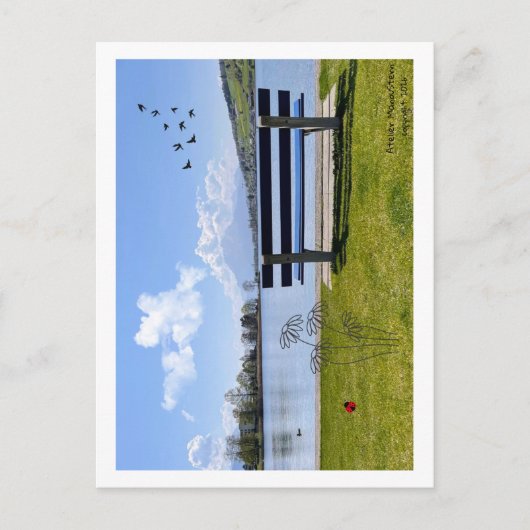 Herzensgrüsse aus der Natur – Hochwertige  Briefkaart (Voorkant)