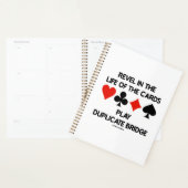 Herzie in het leven van kaarten Speel Dubbele Brug Planner (Display)