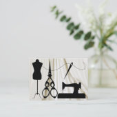 Herzien naaien 1A / Mode / naaister Visitekaartje (Staand voorkant)