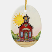 Herzien! School House - SRF Keramisch Ornament (Voorkant)