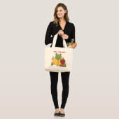 HERZIENE Canvas tas van de leerkracht (Voorkant (model))