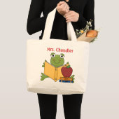 HERZIENE Canvas tas van de leerkracht (Voorkant (product))