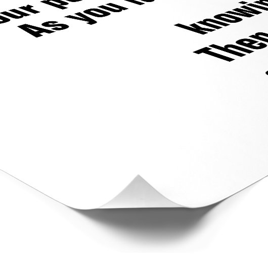 Herziene DE REGENBOOGBRUG Perfect Poster (Hoek)