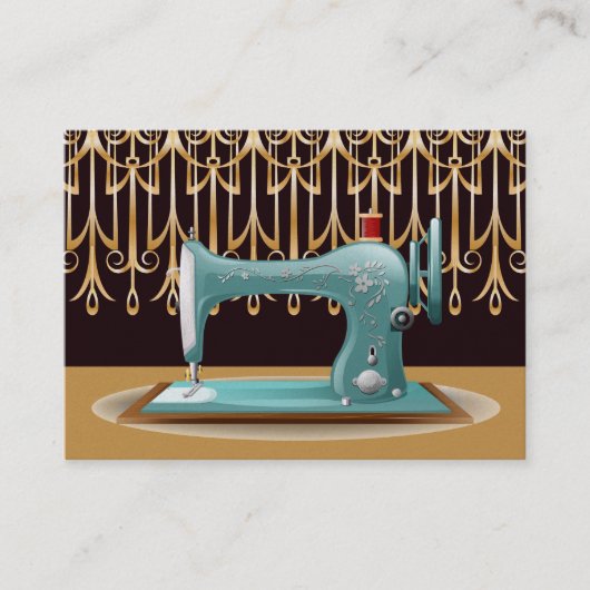 Herziene naaien / Mode / naaister Visitekaartje (Voorkant)