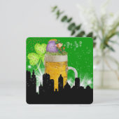 Herziene partij in stijl - St. Patrick's Day - SRF Kaart (Staand voorkant)