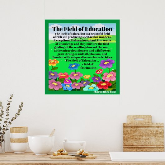 Herziene Poster Onderwijs (Keuken)