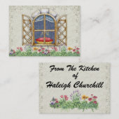 Herziene "Uit de keuken van" Kaarten - SRF Visitekaartje (Voorkant / Achterkant)