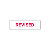 Herziene zakelijke Sjabloon Zelfinktende Stempel (Design)