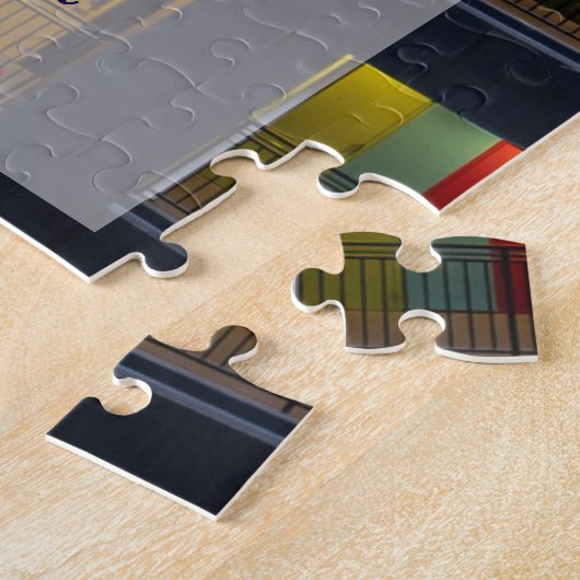 Herziening 3:20 Knoeien op de deur Legpuzzel (Zijkant)