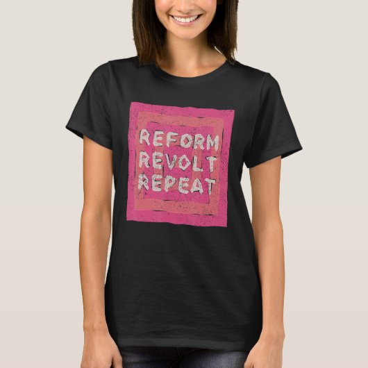 Herziening van de mensenrechten t-shirt (Voorkant)
