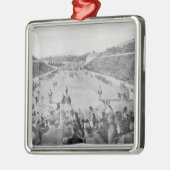 Herziening van de Olympische Spelen in Athene Metalen Ornament (Links)