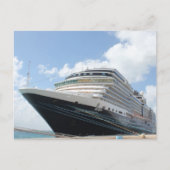 Herzieningsschip van MS Nieuw Amsterdam in Aruba Briefkaart (Voorkant)