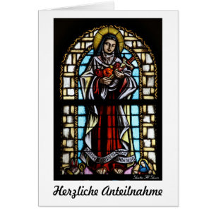 Herzliche Anteilnahme Karte