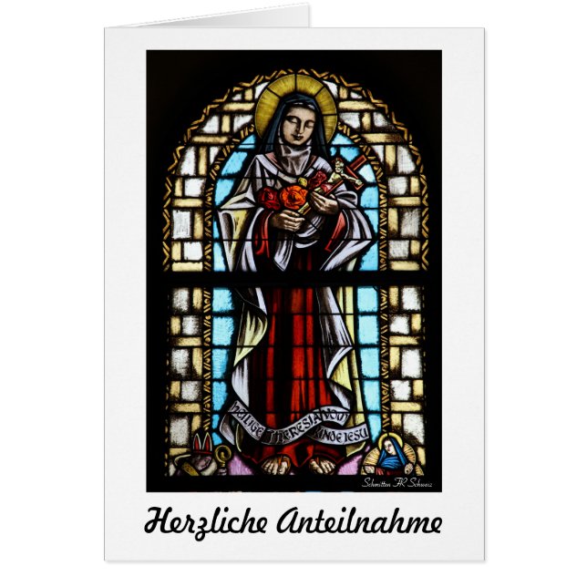 Herzliche Anteilnahme Karte (Voorkant)