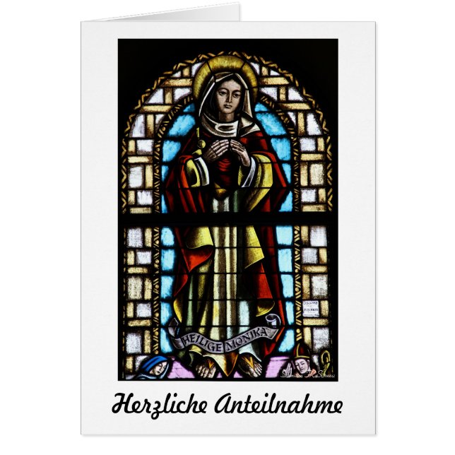 Herzliche Anteilnahme Karte (Voorkant)