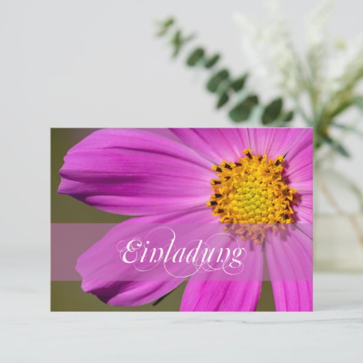 Herzliche Einladung mit Stil! Save The Date (Staand voorkant)