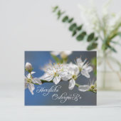 Herzliche Ostergrüße aus dem Briefkasten Briefkaart (Staand voorkant)