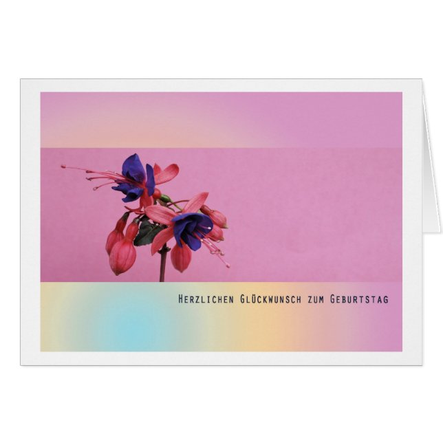 Herzlichen Glückwunsch zum Geburtstag (Voorkant Horizontaal)