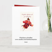 herzlichen Glückwunsch zum Geburtstag Kaart (Achterkant)