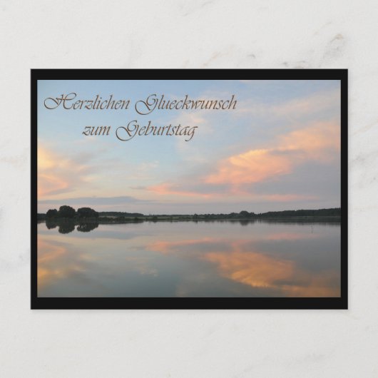 Herzlichen Glueckwunsch Briefkaart (Voorkant)