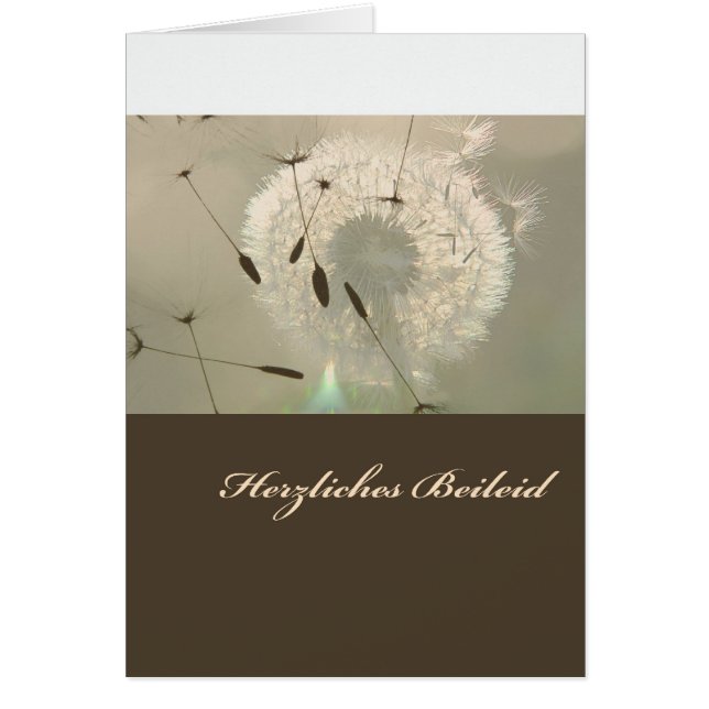 Herzliches Beileid (Voorkant)