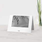 Herzliches Beileid! Kaart (Achterkant)