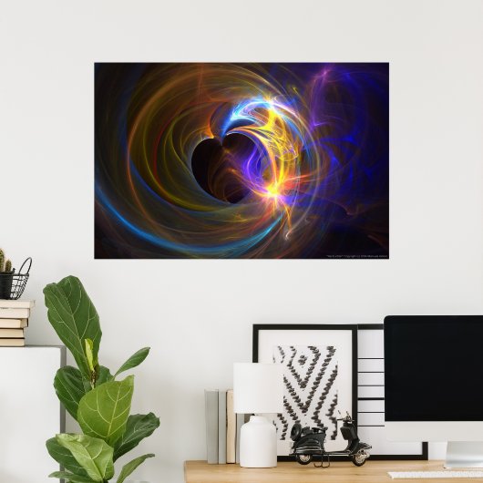 HerzLichter Poster (Thuiskantoor)