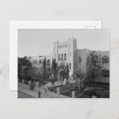 Herzliya Hebreeuwse gymnasium in Tel Aviv in de ja Briefkaart (Voorkant / Achterkant)