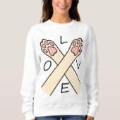 Herzpfoten Kreuzung Trui (Voorkant)