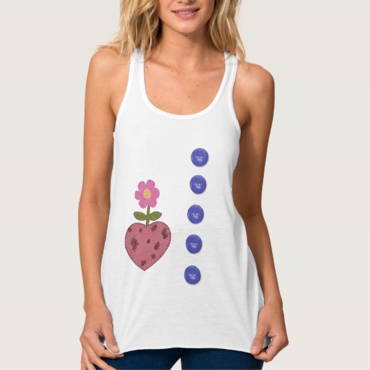 Herztasche 1 tank top (Voorkant)