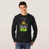Hes An Angry Elf T-shirt (Voorkant volledig)