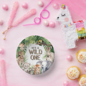 Hes een wilde een Safari 1e verjaardag snacks Papieren Kommen (Feest)