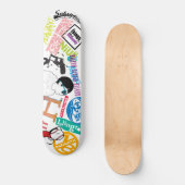 He's gotta dream. ONEIGHTH Tokyo Original Persoonlijk Skateboard (Voorkant)