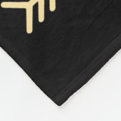 He's My Midnight Kiss Happy New Year Matching Coup Fleece Deken (Hoek)