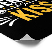 He's My Midnight Kiss Happy New Year Nye Matching  Poster (Hoek)